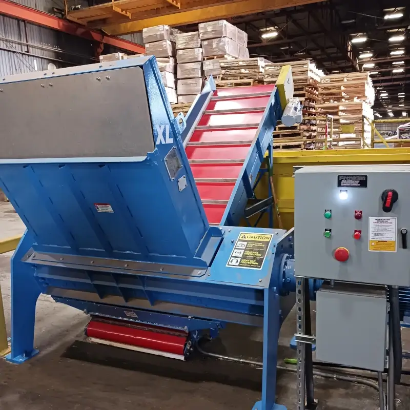 Industrial Wood Pallet Shredders Wood Pallet Shredding Franklin Miller